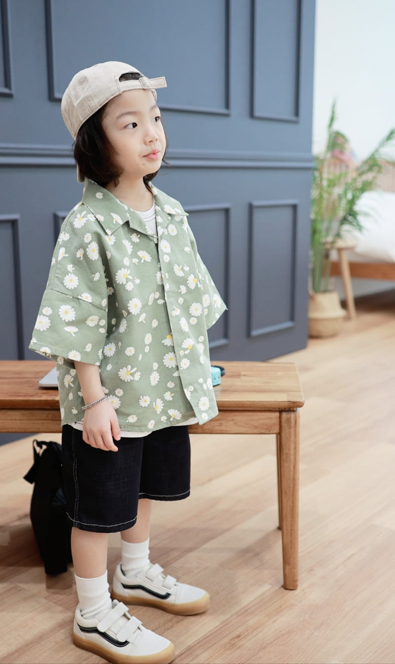 Mooi Store - Korean Children Fashion - #Kfashion4kids - Flower Shirt - 10