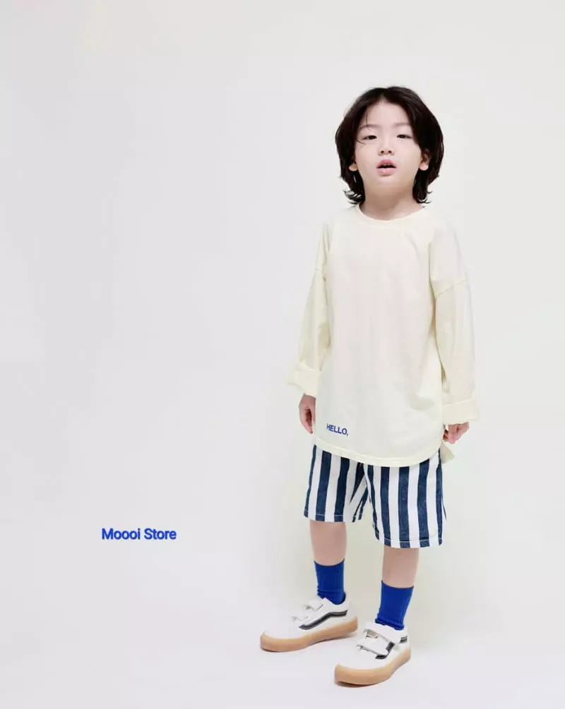 Mooi Store - Korean Children Fashion - #childofig - Hello Long Tee - 10