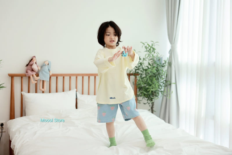 Mooi Store - Korean Children Fashion - #childofig - Hello Long Tee - 9
