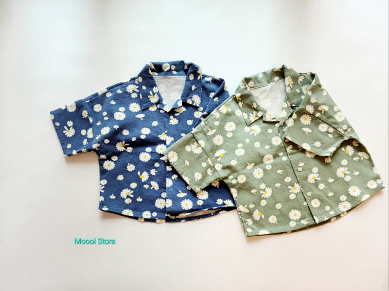 Mooi Store - Korean Children Fashion - #childrensboutique - Flower Shirt - 3