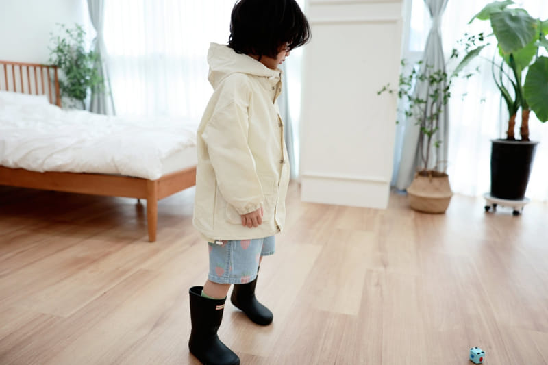Mooi Store - Korean Children Fashion - #childrensboutique - Strawberry Denim Shorts - 7
