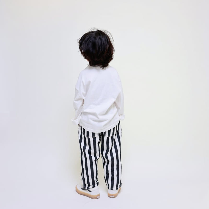Mooi Store - Korean Children Fashion - #childrensboutique - Stripes Pants - 5