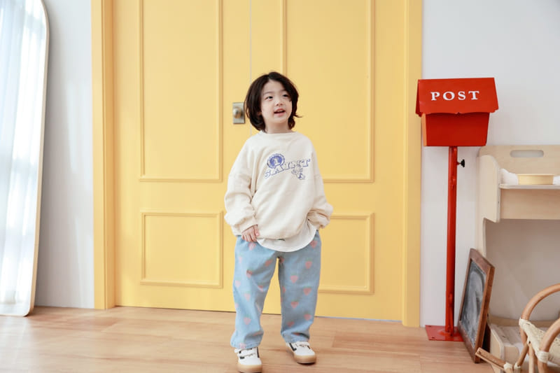 Mooi Store - Korean Children Fashion - #childrensboutique - Strawberry Jeans - 3