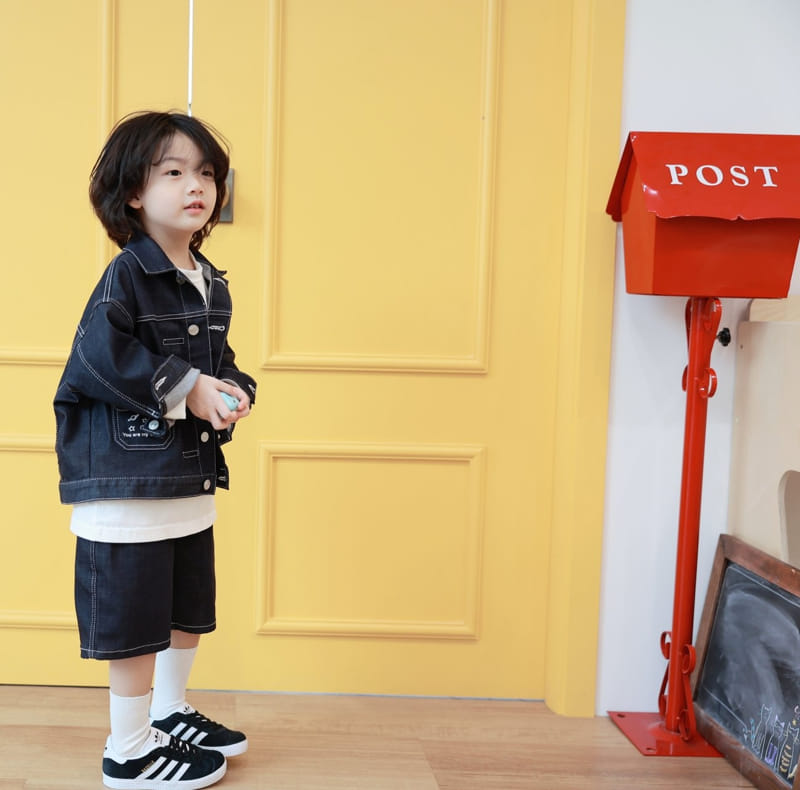 Mooi Store - Korean Children Fashion - #designkidswear - Galaxy Embroidery Jacket - 8