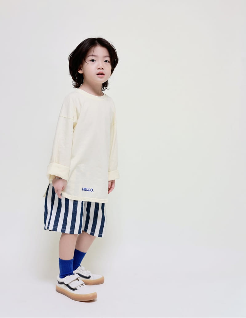 Mooi Store - Korean Children Fashion - #designkidswear - Hello Long Tee - 12