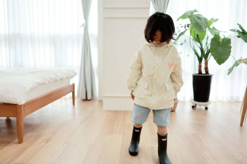 Mooi Store - Korean Children Fashion - #designkidswear - Strawberry Denim Shorts - 8
