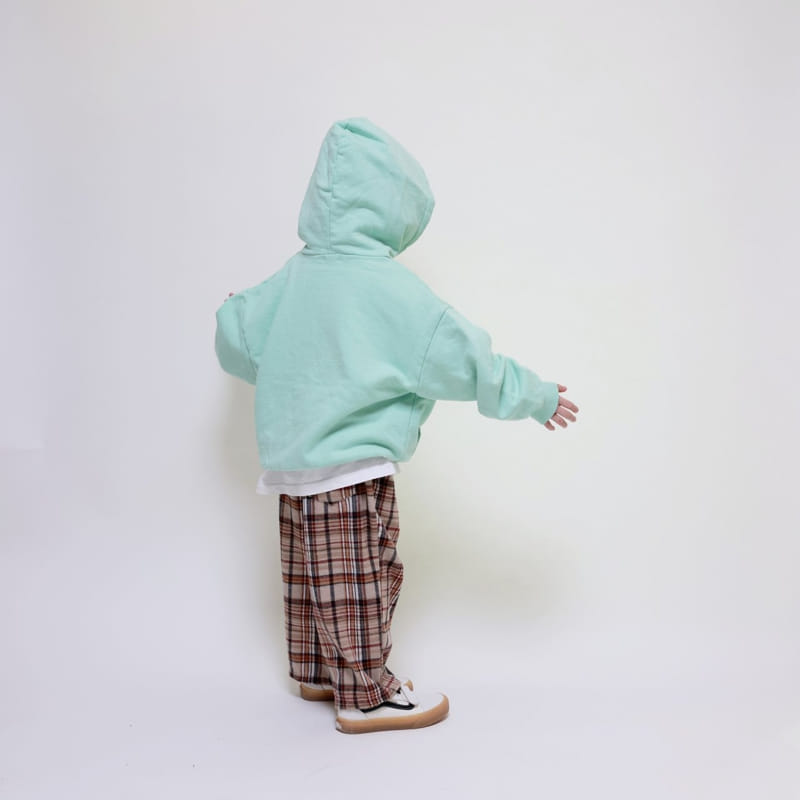 Mooi Store - Korean Children Fashion - #designkidswear - Pintuck Check Pants - 5