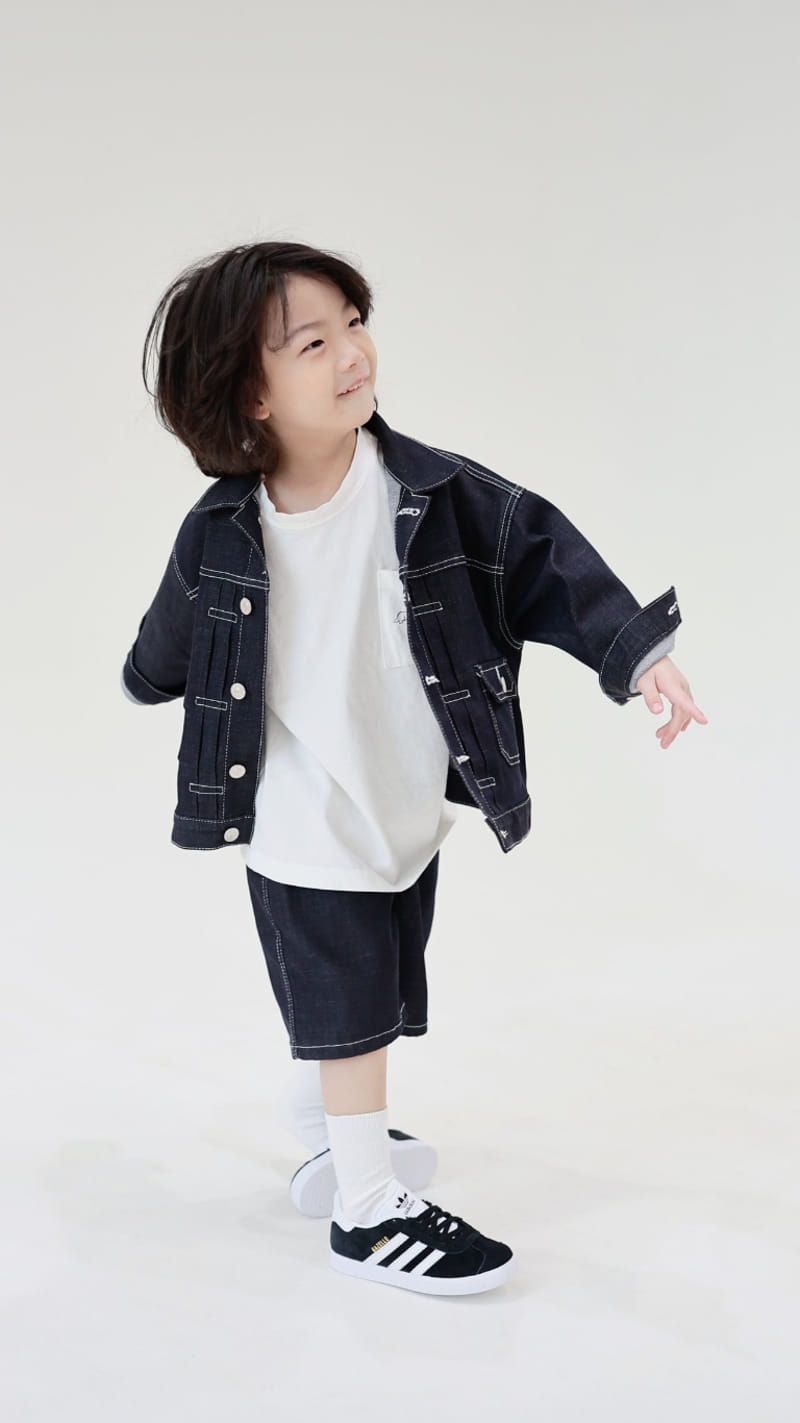 Mooi Store - Korean Children Fashion - #discoveringself - Galaxy Embroidery Jacket - 9