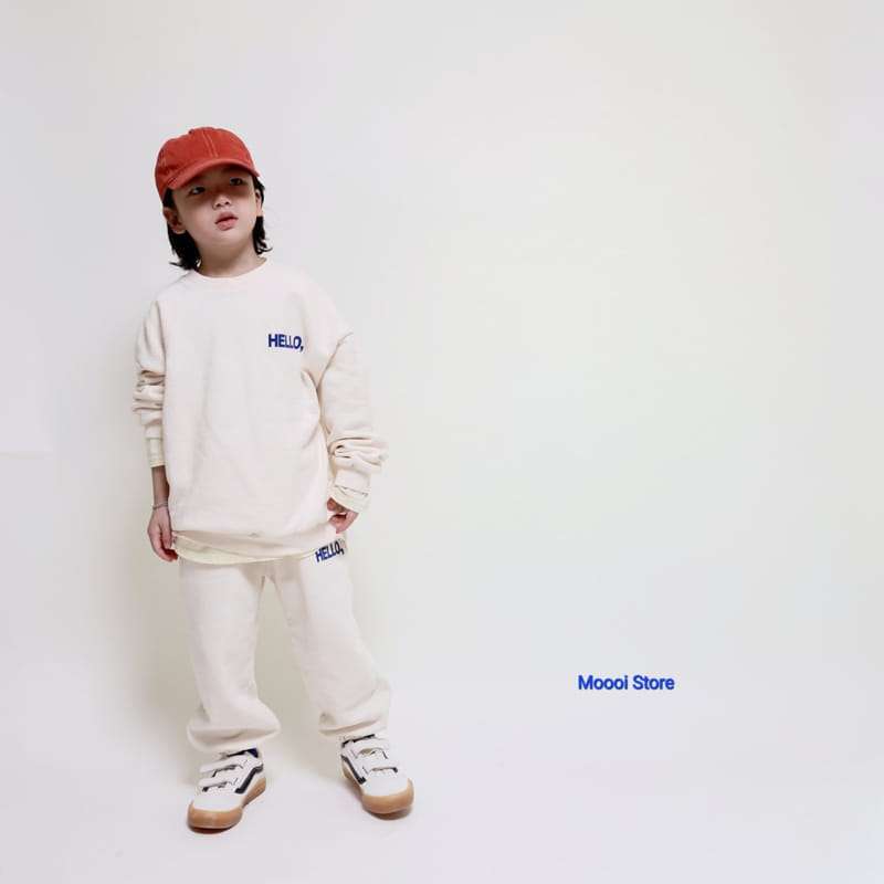 Mooi Store - Korean Children Fashion - #discoveringself - Hello Top Bottom Set - 6