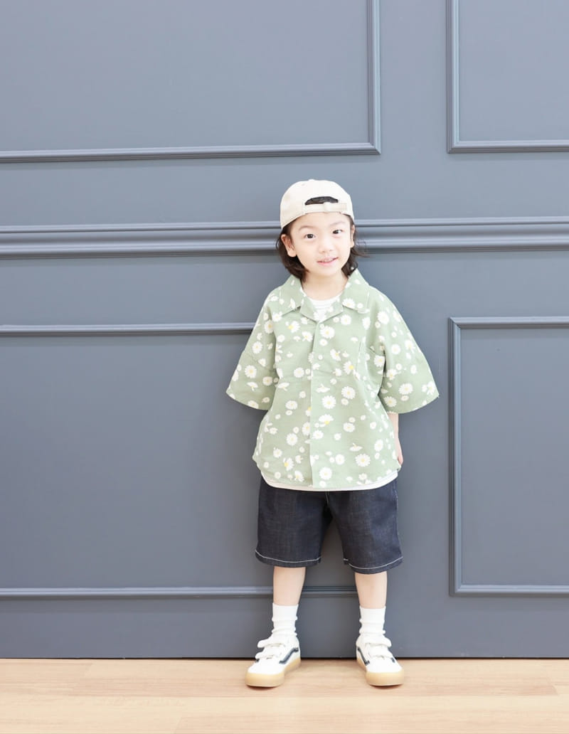 Mooi Store - Korean Children Fashion - #discoveringself - Flower Shirt - 5