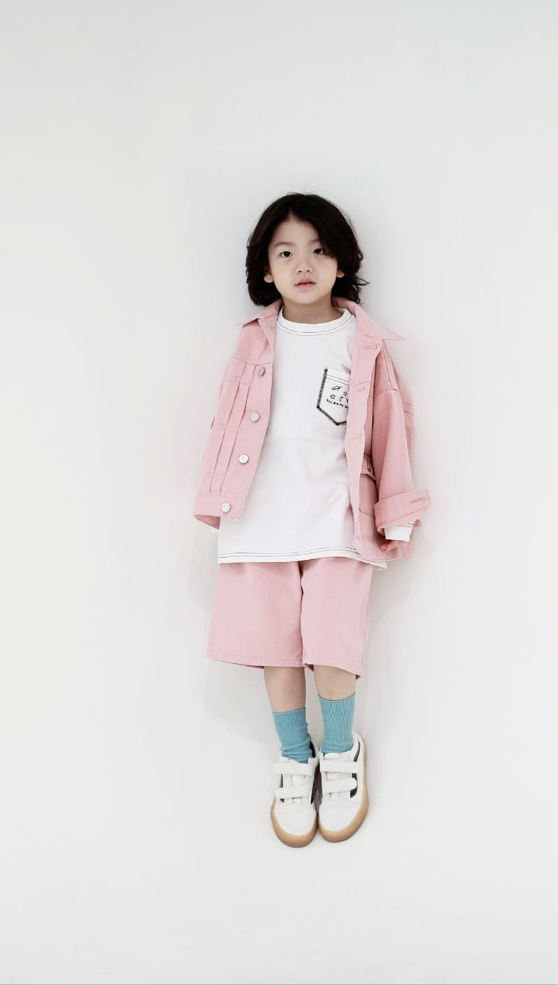 Mooi Store - Korean Children Fashion - #discoveringself - Galaxy Embrodiery Shorts - 8