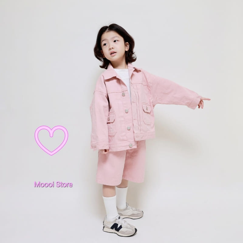Mooi Store - Korean Children Fashion - #fashionkids - Galaxy Embrodiery Shorts - 9