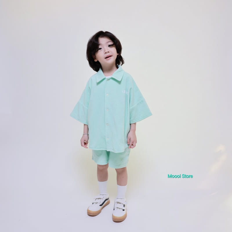 Mooi Store - Korean Children Fashion - #kidsshorts - Love Terry Shirt - 6