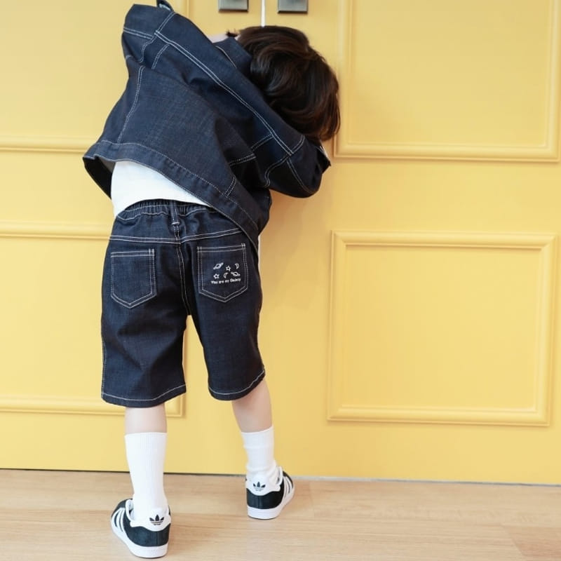 Mooi Store - Korean Children Fashion - #kidsstore - Galaxy Embroidery Jacket - 12