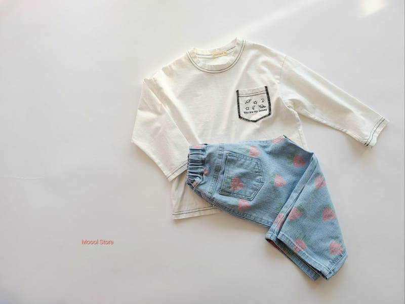 Mooi Store - Korean Children Fashion - #kidsstore - Galaxy Embroidery Tee - 5
