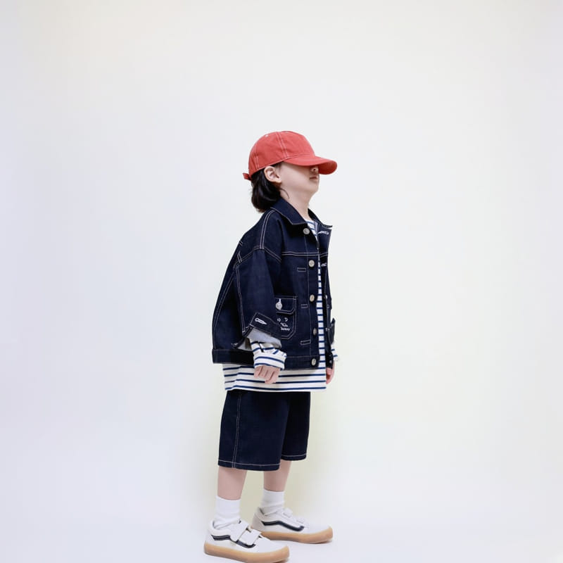 Mooi Store - Korean Children Fashion - #kidsstore - Galaxy Embrodiery Shorts - 11