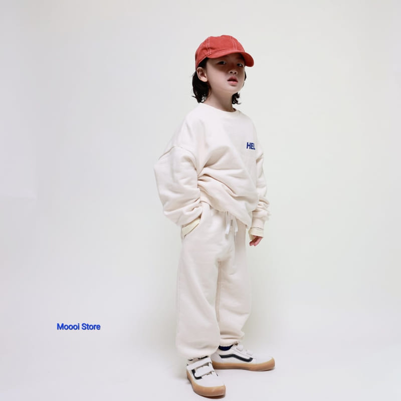 Mooi Store - Korean Children Fashion - #kidzfashiontrend - Hello Top Bottom Set - 10