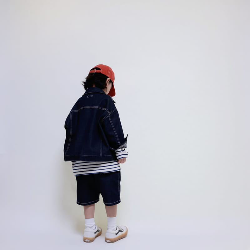 Mooi Store - Korean Children Fashion - #kidzfashiontrend - Galaxy Embrodiery Shorts - 12