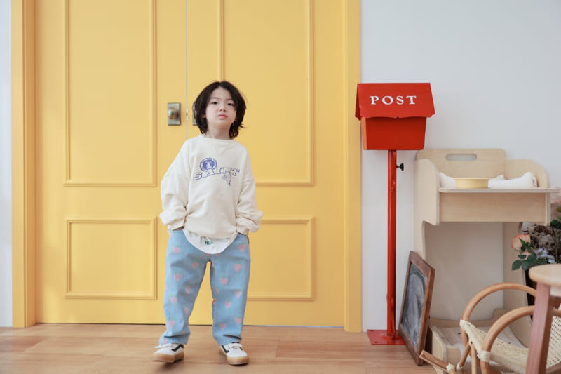 Mooi Store - Korean Children Fashion - #Kfashion4kids - Saint Sweatshirt - 4