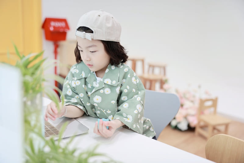 Mooi Store - Korean Children Fashion - #magicofchildhood - Flower Shirt - 12