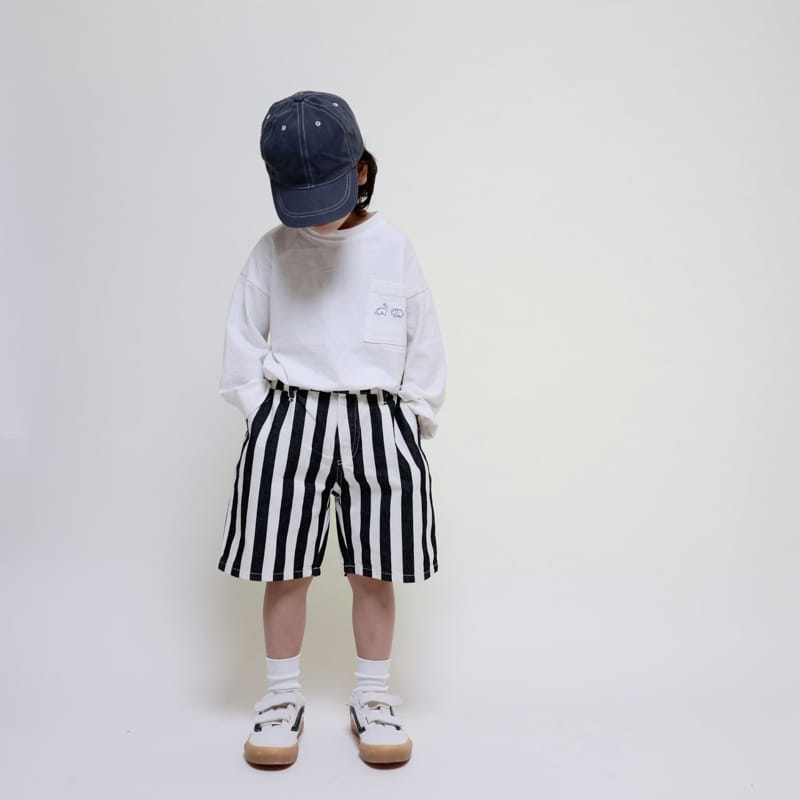 Mooi Store - Korean Children Fashion - #magicofchildhood - Stripes Shorts - 3