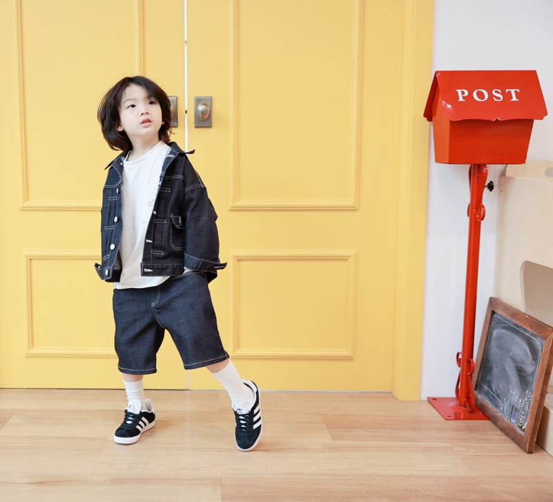 Mooi Store - Korean Children Fashion - #minifashionista - Galaxy Embroidery Jacket