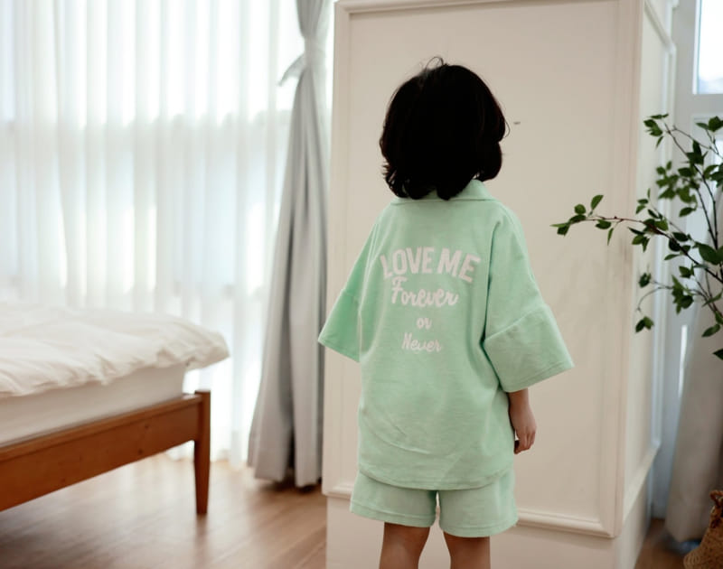Mooi Store - Korean Children Fashion - #minifashionista - Love Terry Shirt - 12