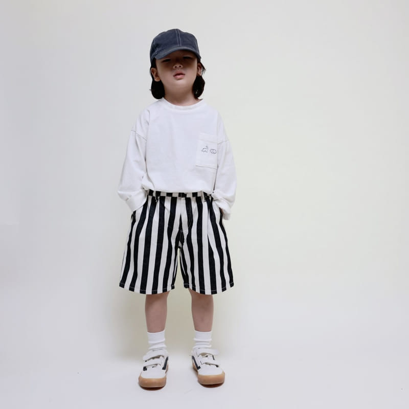 Mooi Store - Korean Children Fashion - #magicofchildhood - Stripes Shorts - 4