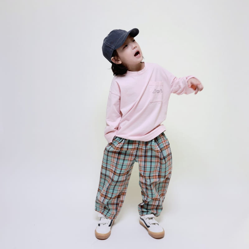 Mooi Store - Korean Children Fashion - #prettylittlegirls - Dino Embrodiery Tee - 9
