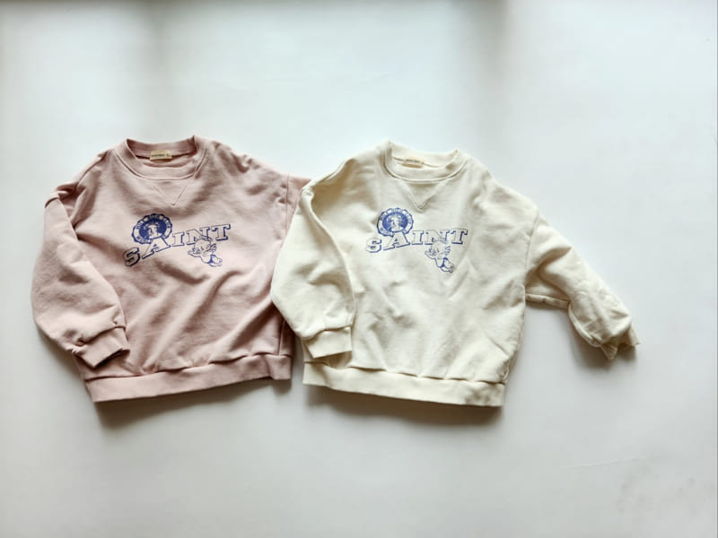 Mooi Store - Korean Children Fashion - #prettylittlegirls - Saint Sweatshirt - 7