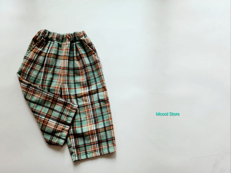 Mooi Store - Korean Children Fashion - #prettylittlegirls - Pintuck Check Pants