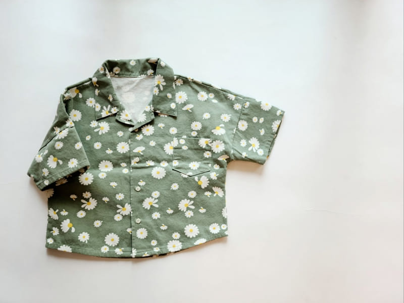 Mooi Store - Korean Children Fashion - #stylishchildhood - Flower Shirt