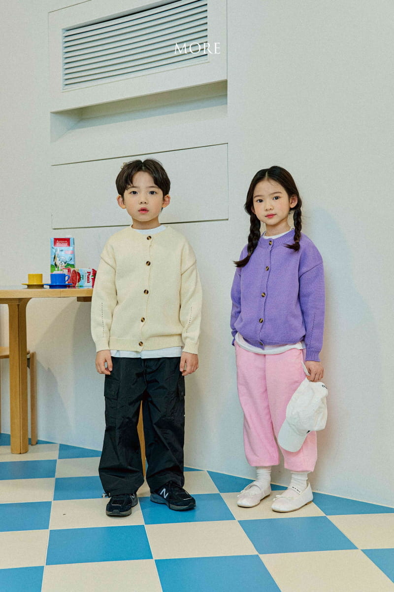 More - Korean Children Fashion - #Kfashion4kids - Round Cardigan - 2
