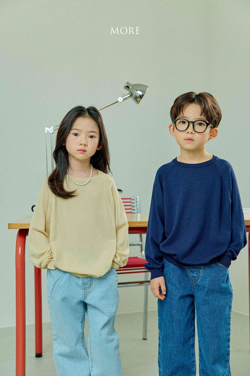 More - Korean Children Fashion - #Kfashion4kids - Crew Neck Knit Tee - 5