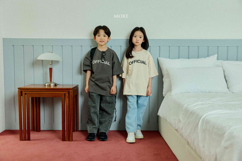 More - Korean Children Fashion - #childofig - Official Short Sleeves Tee - 2