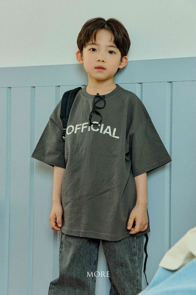 More - Korean Children Fashion - #discoveringself - Official Short Sleeves Tee - 6