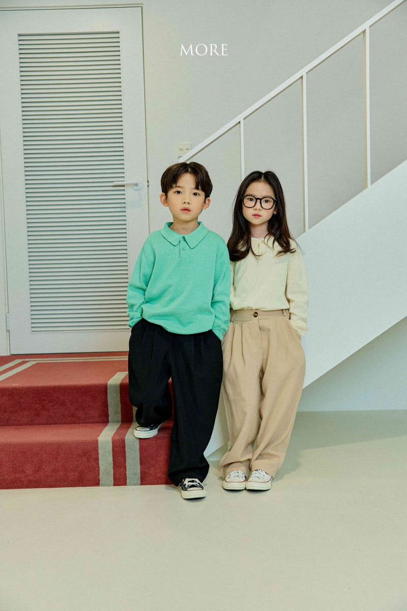 More - Korean Children Fashion - #discoveringself - Easy Wide Pants - 5