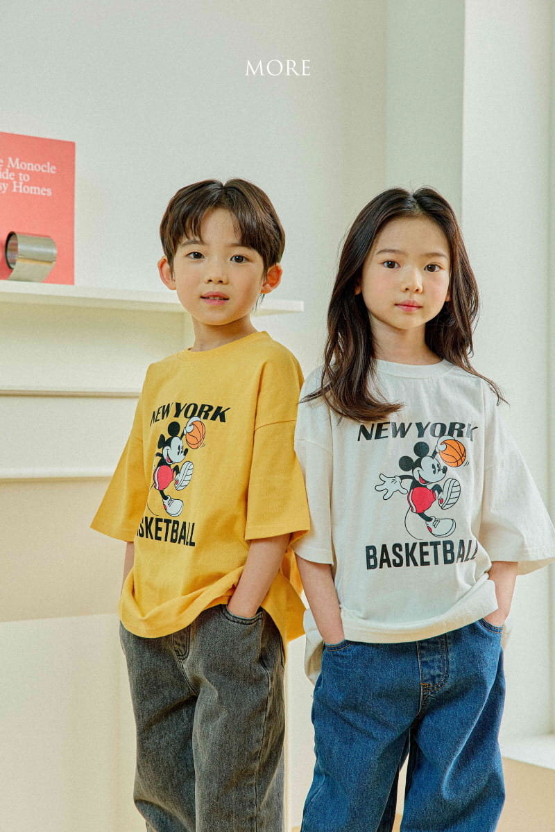 More - Korean Children Fashion - #kidsshorts - M Short Sleeves Tee - 12