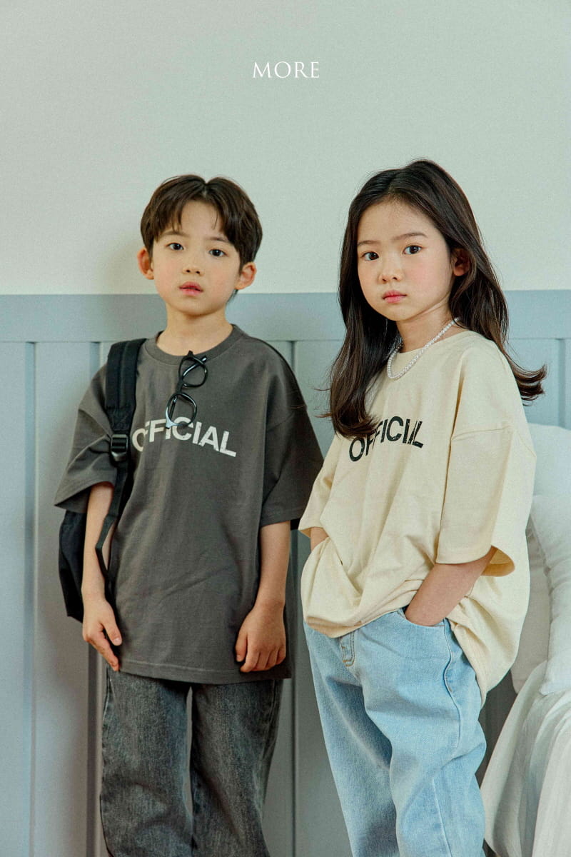 More - Korean Children Fashion - #kidsstore - Official Short Sleeves Tee - 9