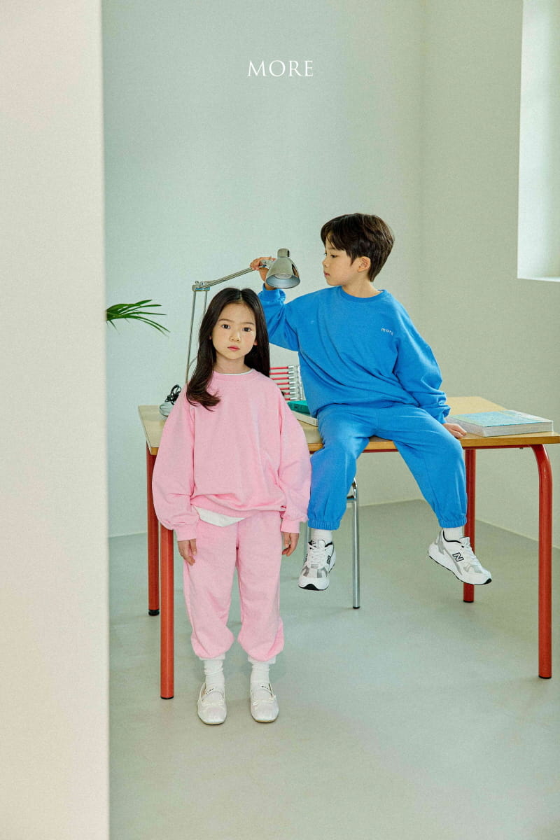 More - Korean Children Fashion - #kidzfashiontrend - More Top Bottom Set - 5