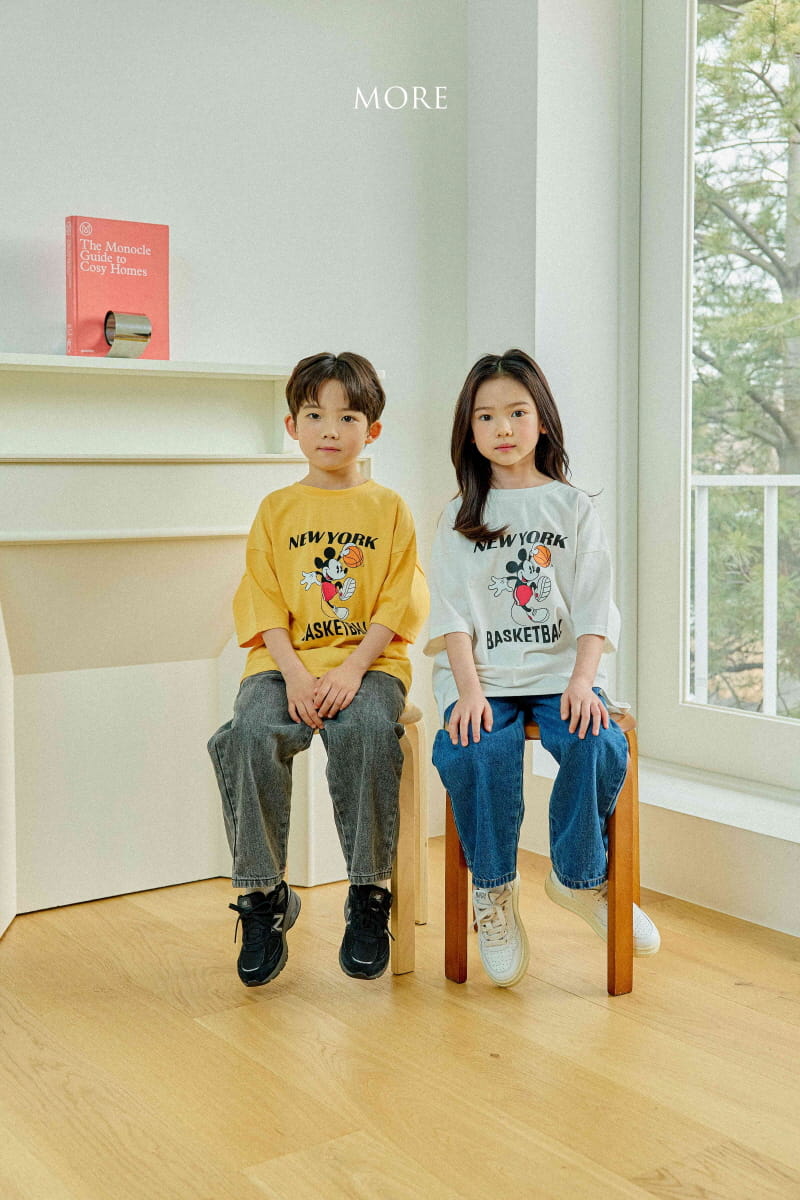 More - Korean Children Fashion - #littlefashionista - M Short Sleeves Tee - 2