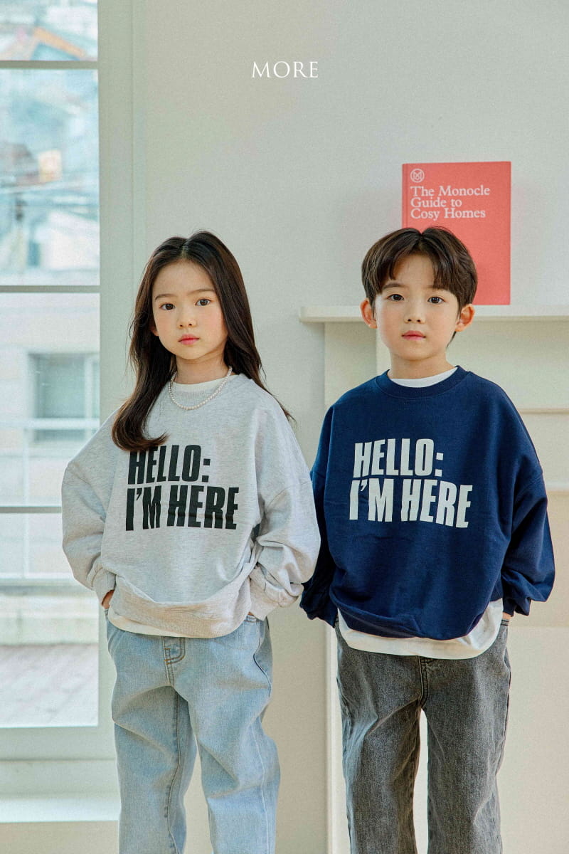 More - Korean Children Fashion - #littlefashionista - Hello Sweatshirt - 3