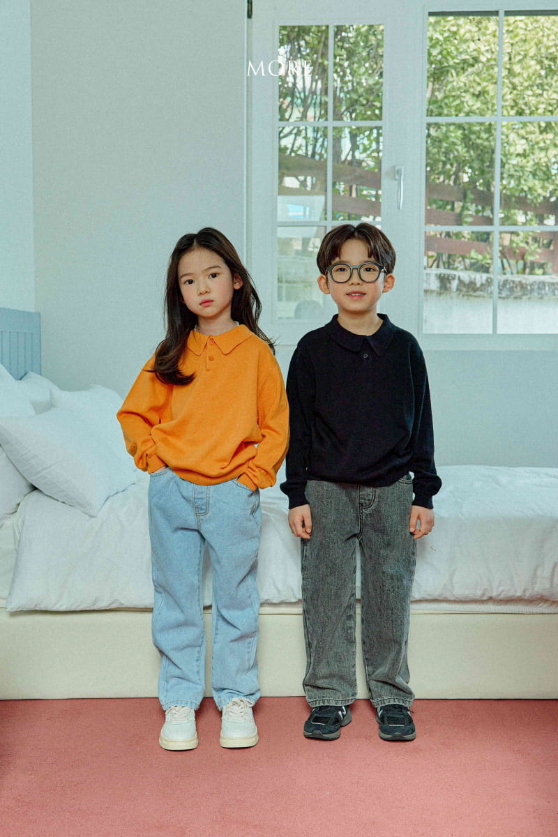 More - Korean Children Fashion - #magicofchildhood - Solid PK Knit Tee - 2