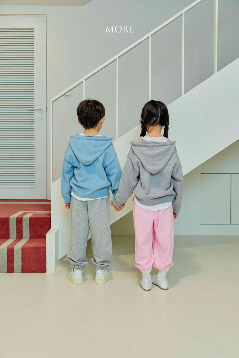 More - Korean Children Fashion - #magicofchildhood - Zip-up Hoody Knit Tee - 10