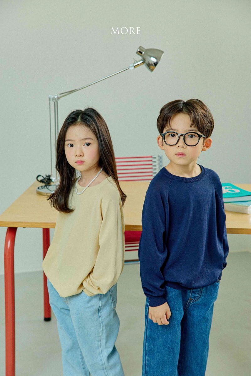 More - Korean Children Fashion - #magicofchildhood - Crew Neck Knit Tee - 7
