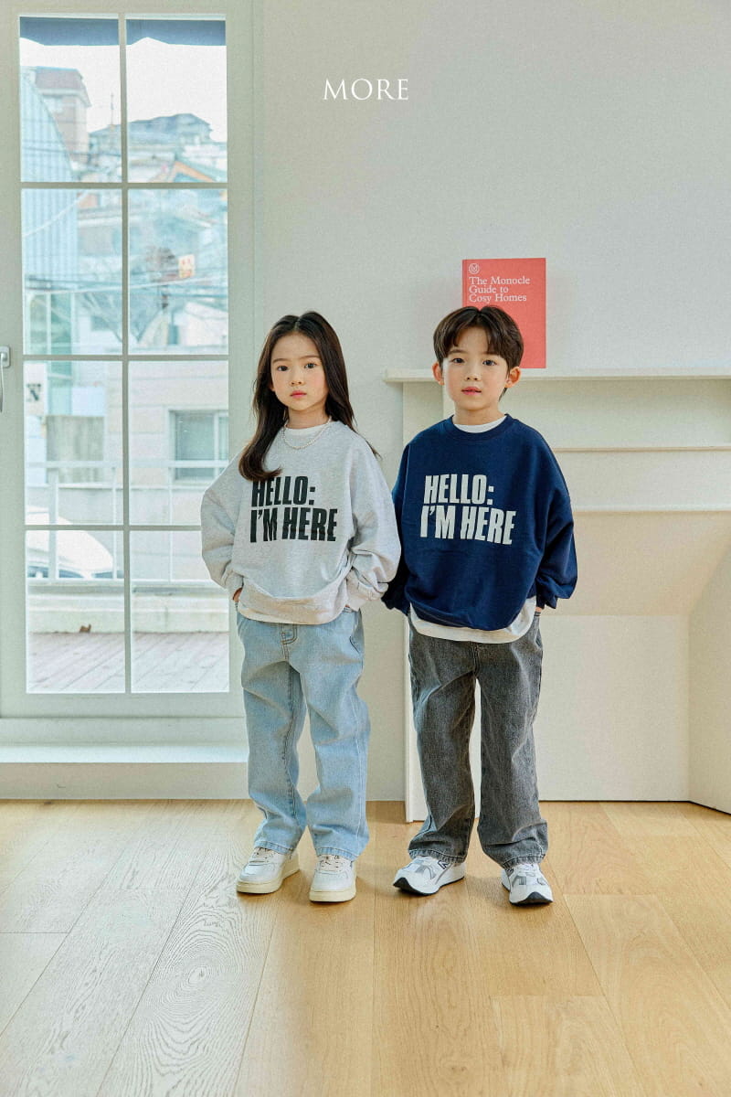 More - Korean Children Fashion - #littlefashionista - Hello Sweatshirt - 4