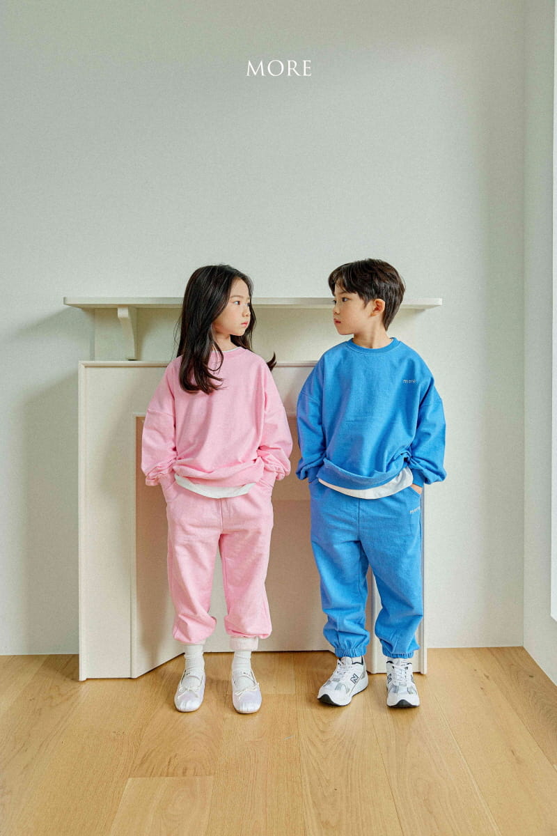 More - Korean Children Fashion - #minifashionista - More Top Bottom Set - 9