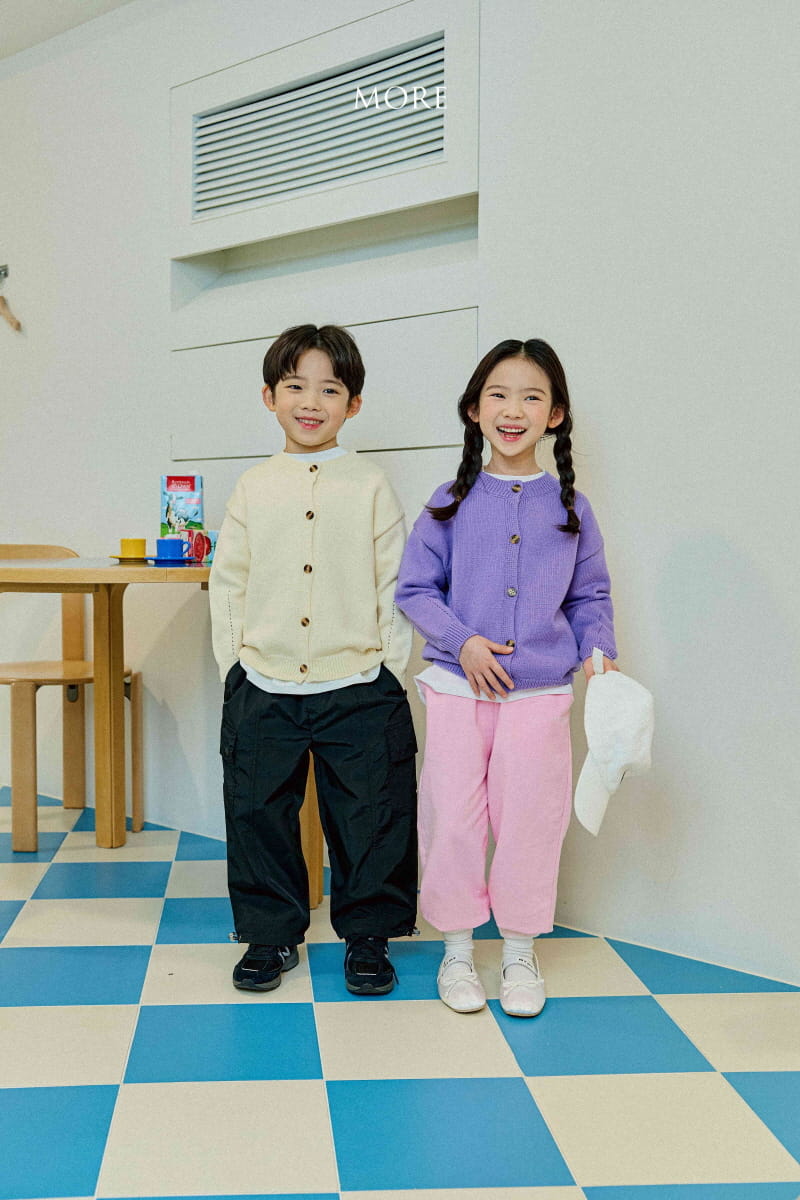 More - Korean Children Fashion - #minifashionista - Round Cardigan - 5