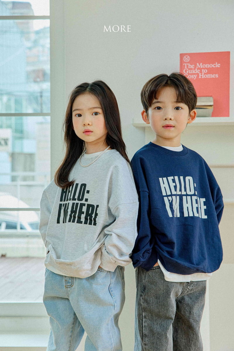 More - Korean Children Fashion - #minifashionista - Hello Sweatshirt - 5