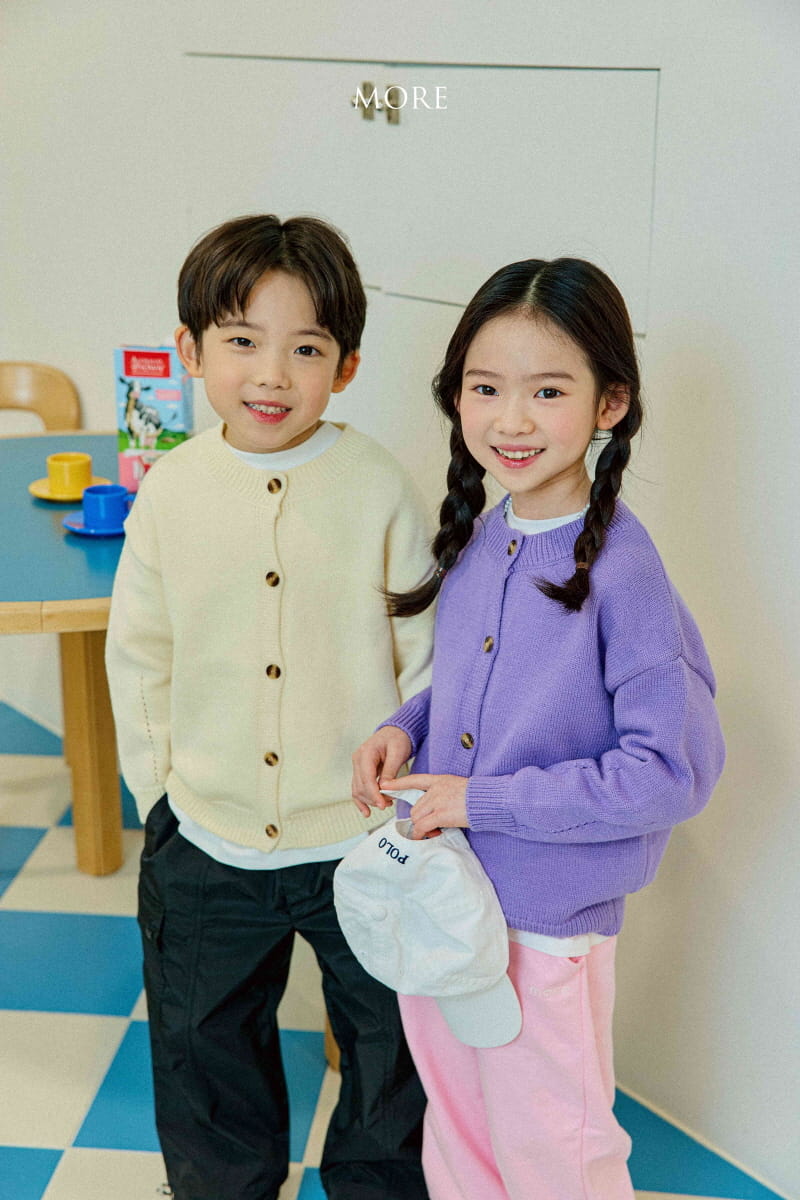 More - Korean Children Fashion - #prettylittlegirls - Round Cardigan - 6